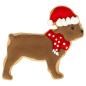 Preview: Weihnachts-Dogge 6 cm