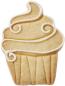 Preview: CupCake Cream Muffin 9 cm
