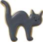 Preview: Halloween Katze 8 cm