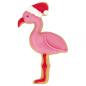 Preview: Weihnachts Flamingo 8 cm