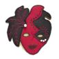 Preview: Venezianische Maske 10 cm