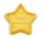 Preview: Stern Best Wishes mit Auswerfer 5 cm