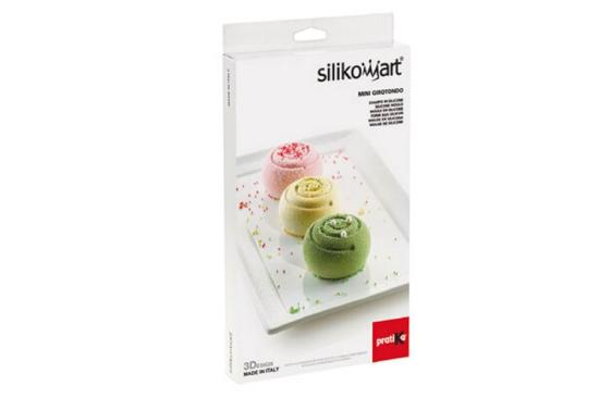 Mini Spirale 3D Silikon Muffinform Silikomart