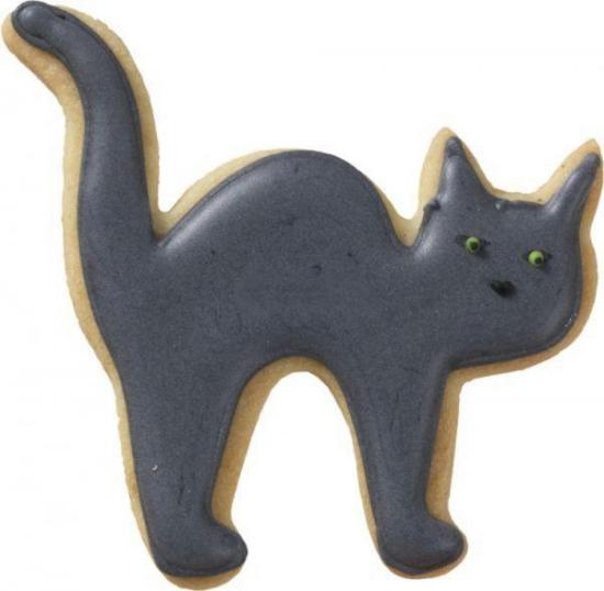 Halloween Katze 8 cm