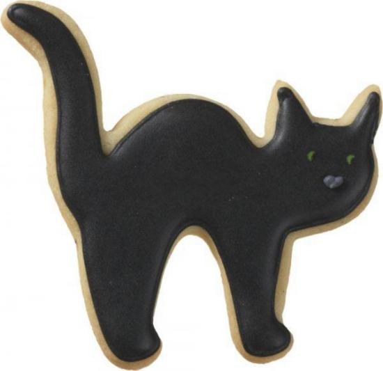 Halloween Katze 8 cm