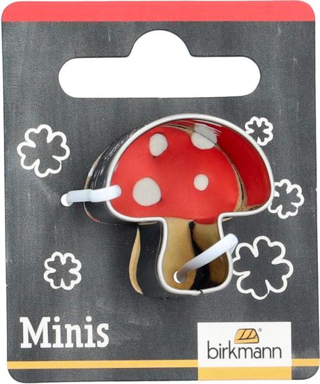 Pilz Mini auf Karte 2,7 cm