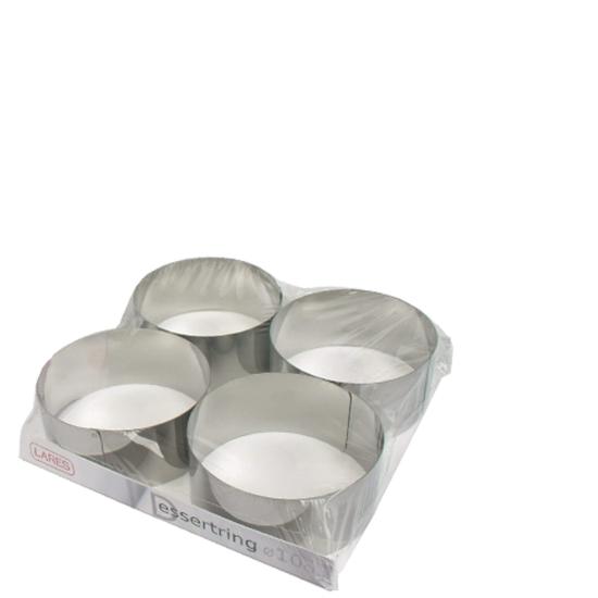 4erSet Dessertringe 7,5 cm