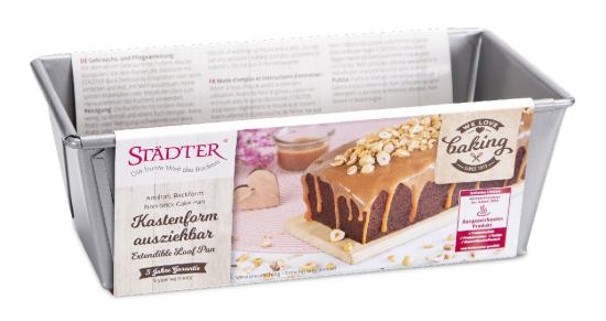 Kastenform we love baking ausziehbar 35 x 20