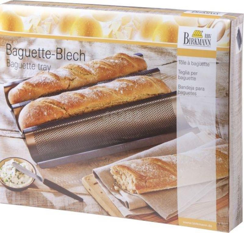 Baguette Blech Laib und Seele 38,5 x 28 cm