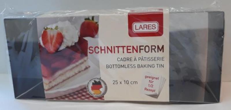 Schnittenform Kastenform