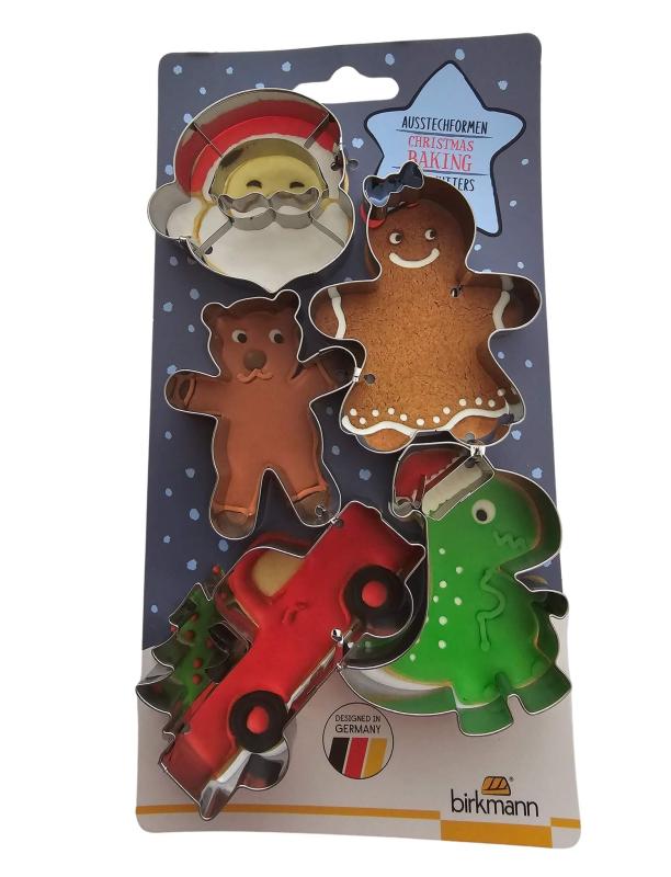 Dino Weihnachtensbäckerei Set 5-teilig