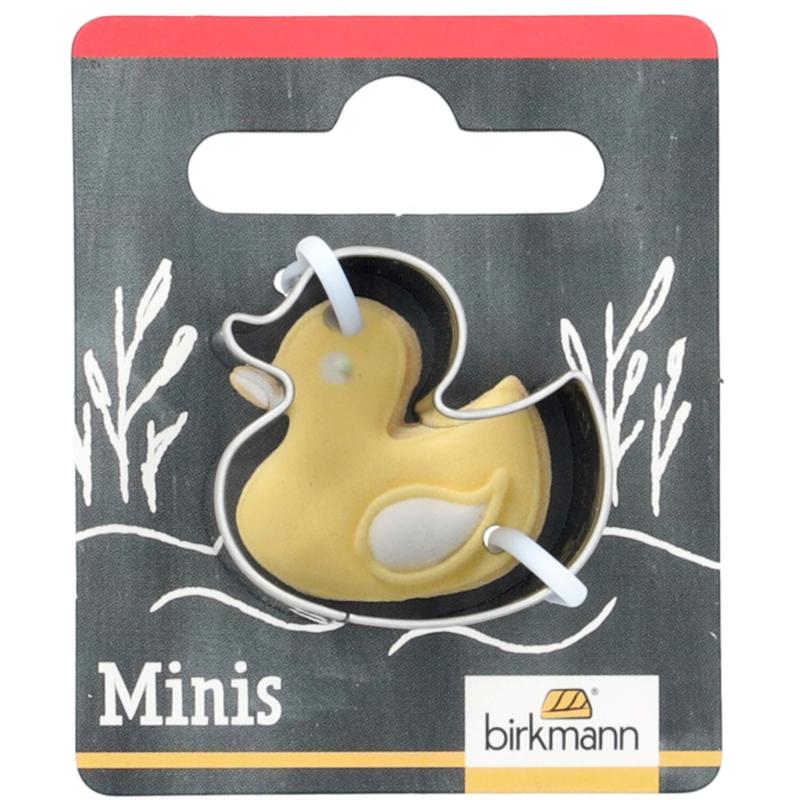 Ente Mini auf Karte 3 cm