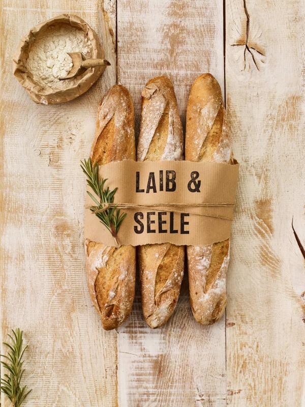 Baguette Blech Laib und Seele 38,5 x 28 cm