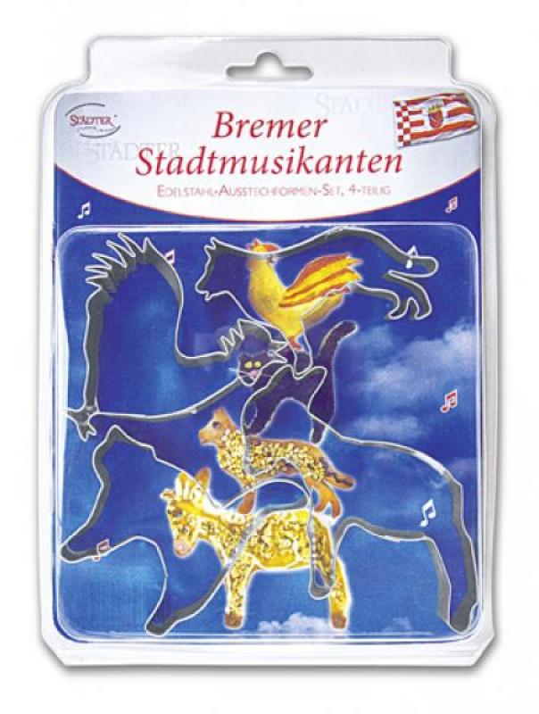 Bremer Stadtmusikanten -  4tlg - 8 - 9,5 cm