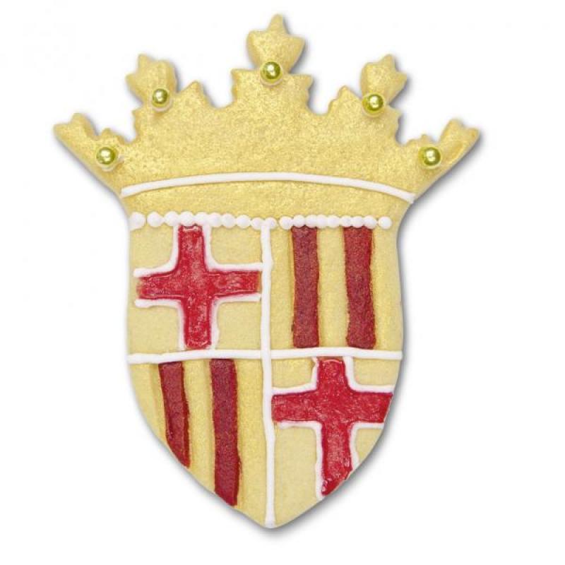 Barcelona Wappen 9 cm