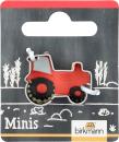 Traktor Mini auf Karte 2,7 cm