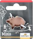 Schwein Mini auf Karte 2,8 cm