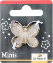 Schmetterling Mini auf Karte 2,6 cm